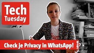 Check snel of jouw WhatsAppgegevens privé staan EDITIE NL [upl. by Gilchrist]