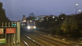 halloween trainspotting at low moor station cleckheaton [upl. by Kimon]