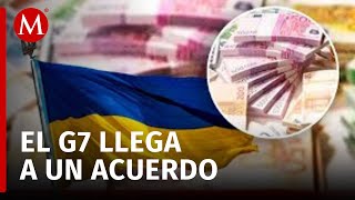 Acuerdo del G7 para financiar préstamo a Ucrania con activos rusos congelados [upl. by Esened]