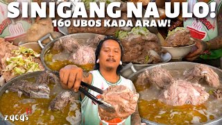 SINIGANG na ULO sa Caloocan 160 pcs ULO ubos ARAWARAW Sobrang LAKI at MALAMAN ₱135 LANG SULIT [upl. by Sherri]