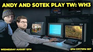 Andy Law amp Sotek Declare Total War Lorebeards Play Total War Warhammer CoOp Campaign [upl. by Shanan]