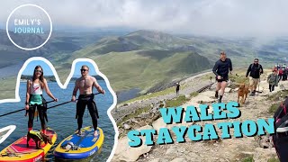 Triathlon Training In Abersoch Wales  Running Snowdon  Staycation [upl. by Anaej176]