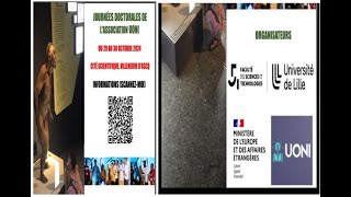 Journes Doctoralles de LAssociation UONI a Lille France 29102024 [upl. by Lectra]