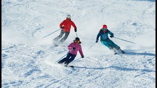 2018 SKI TESTS  Best Womens Piste Skis sponsored by SnowRock [upl. by Nalehp673]