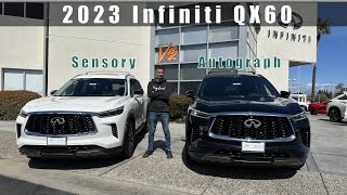 2023 Infiniti QX60 Sensory vs Autograph Which one to buy [upl. by Tegan]