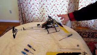 CopterX BA DFC Part 7  Blade pitch setup and balancing [upl. by Bamford]