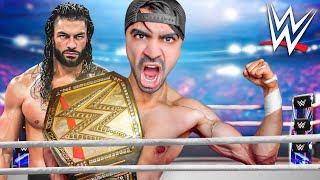 اول بطل عالم عربي في المصارعة ؟  WWE 2K24 2 [upl. by Clymer235]