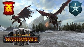 Khorne Thirsts For Blood  Khorne vs Kislev  Total War Warhammer 3 Domination [upl. by Silverstein]