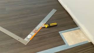 trafficMASTER Allure vinyl plank flooring installation [upl. by Nepil]