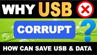 Why USB and Its Data Corrupt  How Can Save USB and Data  Safely Remove USB [upl. by Joscelin245]