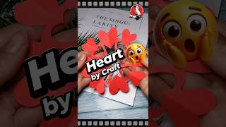 Heart by Craft ytshorts shorts viralvideo art craft learnaculousclasses education artist [upl. by Orimar589]