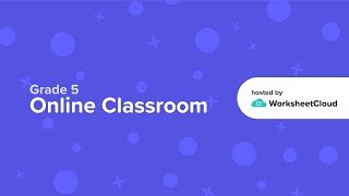 Grade 5  English  Comprehension  WorksheetCloud Video Lesson [upl. by Adnohsar]