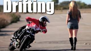 Drifting Motorbike  Drift Gymkhana  Jorian Ponomareff [upl. by Hannad]