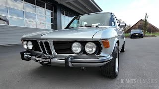 1975 BMW 33 L E3 Walkaround Startup and Sound short version [upl. by Sanbo449]