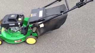 John Deere JX75 Mower Overview [upl. by Ognimod]