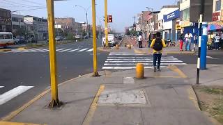 CICLOVÍA AVENIDA E HABICH SAN MARTÍN DE PORRES  LIMA PERÚ 🇵🇪 [upl. by Imiaj300]