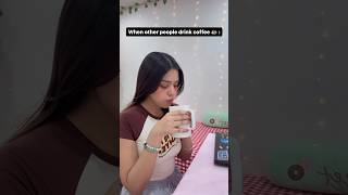 Other people after drinking coffee vs me 😭🤦🏻‍♀️ shorts youtubeshorts viral [upl. by Nivac]