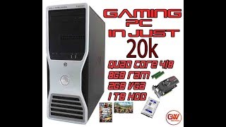 Gaming PC in 20k  Dell T3500 in 2019 [upl. by Holofernes204]