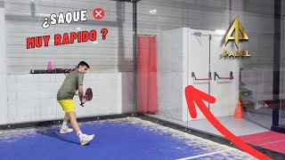 COMO DEVOLVER EL SAQUE FUERTE A LA PARED  Saques y RESTOS en el PADEL [upl. by Richia500]