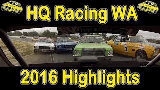 HQ Racing WA  2016 season highlights [upl. by Ellennahc]