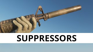 Suppressors and flashhiders and muzzle brakes  How to play Reforger  Arma Reforger [upl. by Enneirdna]