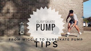 surfskate pump  from wiggle to surfskate pump  tips [upl. by Ryley658]