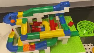 Marble run race Hubalino 🏎️🎱Marble run Race Video for Kids [upl. by Sedda]