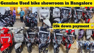 Used bikes at cheap price in Bangaloreused bikes in Bangalorejust 15k downpayment😱 [upl. by Witte597]