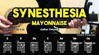 Synesthesia  Mayonnaise  Easy Guitar Chords Tutorial For Beginners CHORDS amp LYRICS guitarlesson [upl. by Nalrah428]