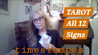 TAROT All 12 Signs w Timestamps [upl. by Raynell355]