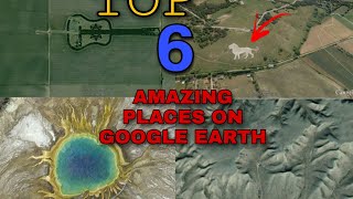 6 amazing 🤯 places on Google Earth [upl. by Kathy262]