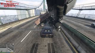 GTA V  Heavy Car Mod with Bugatti Veyron [upl. by Romilda]