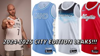 2025 NBA City Edition Leaks and Full Review  All Teams [upl. by Eelek]