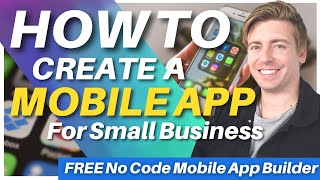 How To Make A FREE Mobile App for Business Quick amp Easy  Jotform Tutorial [upl. by Aicilaanna]