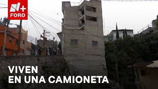 Así viven familias desalojadas por edificio a punto de colapsar en Naucalpan  Las Noticias [upl. by Keane]