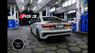 2022 Audi RS3 8Y Sound amp Launch Control POV by Munichscartester [upl. by Laira]