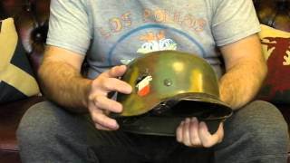 German Stahlhelm M35 Original [upl. by Carey]