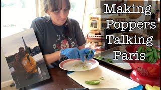 Easier Than I Thought to Make Jalapeño Poppers also my Olympics thoughts [upl. by Mosier]