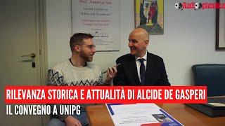 Rilevanza storica e attualità di Alcide De Gasperi [upl. by Eustazio]