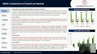 Valuation of Nvidia  Valuation Master Class Professional [upl. by Ateekahs]