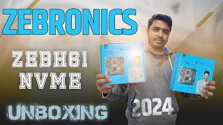 Zebronics H61 NVMe Motherboard Unboxing amp Review 2024 Ultimate Performance Unveiled [upl. by Lotus]