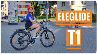 Eleglide T1  Trekkingowy rower elektryczny na długie trasy w każdym terenie [upl. by Ynney]