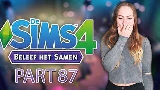 ZE GAAT INEENS DOOD  De Sims 4 Beleef het Samen  Part 87 [upl. by Pate]