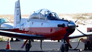 Navy T6 Texan II Start Up [upl. by Eityak978]