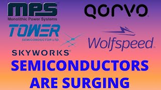 5 Large Cap Semiconductor Stocks  MPWR  SWKS  QRVO  WOLF  TSEM [upl. by Mandeville63]