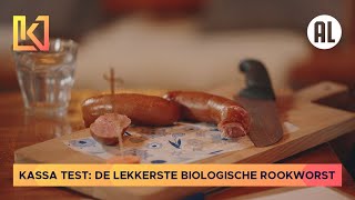 Kassa Test Waar koop je de beste en lekkerste biologische rookworst [upl. by Sibyls]