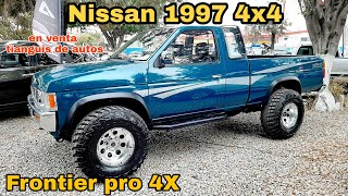 camionetas Nissan king cab 1997 4x4 d21 Frontier pro 4x en venta tianguis de autos usados Guadalajar [upl. by Uriia404]