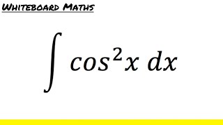 Integral of cos2 x [upl. by Pelage321]