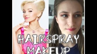 HAIRSPRAY MAKEUP TUTORIAL  Tutorialtoni [upl. by Htidirem155]