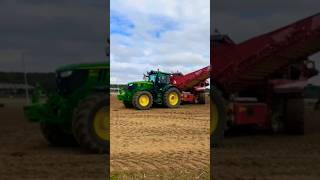 Pommes de terre 2024 Grimme Evo 280 et duo de John Deere 💪 [upl. by Lebana]